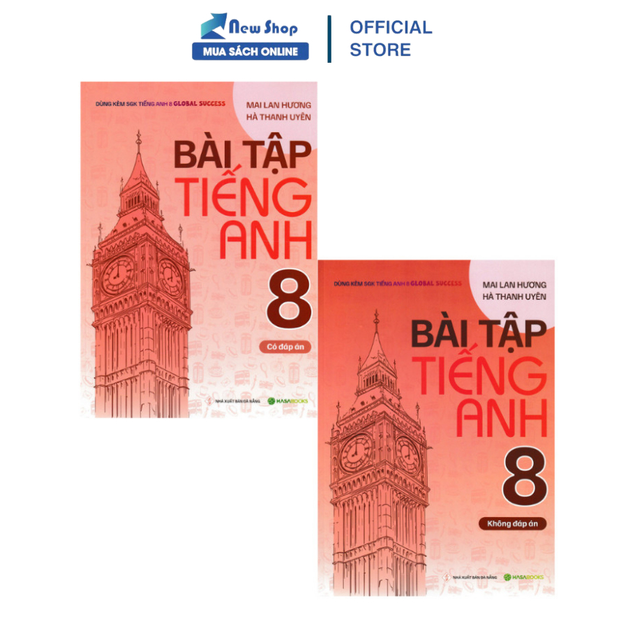 Sách - Bài Tập Tiếng Anh 8 (Dùng Kèm SGK Tiếng Anh 8 Global Success) - HASA