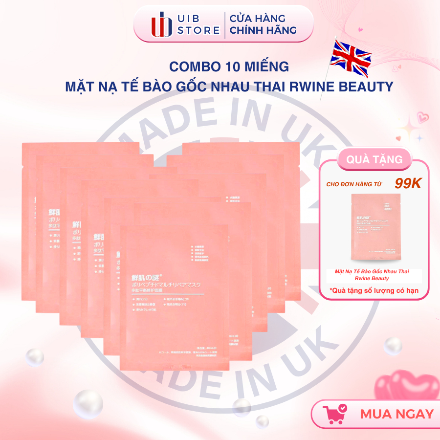 Combo 10 miếng- Mặt nạ nhau thai cừu