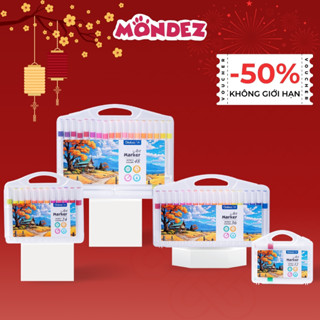 Bút Màu Art Marker Ngòi Brush Viết Calligraphy GLOBAL ART 12/24/36/48 Màu Trang Trí Sổ Vở, Vẽ Tranh M70016/17/18/19