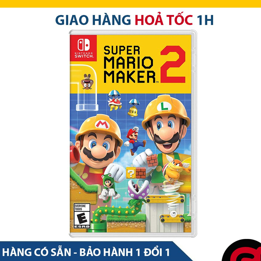 Game Super Mario Maker 2 - Cho Máy Nintendo Switch