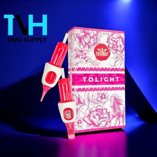 Kim Pen TOLIGHT HỒNG Sử Dụng Cho Các Dòng Máy Phun Xăm Thẩm Mỹ Và Tattoo Hộp 20 Cây - TVH PMU SUPPLY