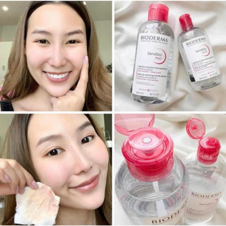 Nước tẩy trang Bioderma Sensibio + Sebium H2O, sạch sâu, dịu nhẹ an toàn cho da nhạy cảm