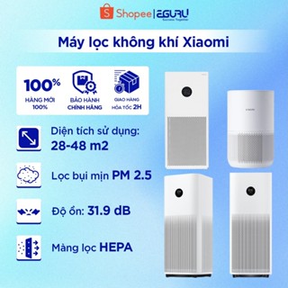 Máy Lọc Không Khí Xiaomi Mi Air Purifier 4 Lite/4 compact/4 Pro/4 EU - Bảo Hành Chính Hãng 12 Tháng