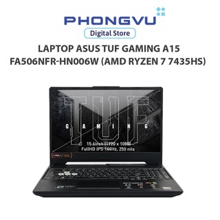  Máy tính xách tay  Laptop Asus TUF Gaming A15 FA506NFR-HN006W  AMD Ryzen 7 7435HS   Đen  - Bảo hành 24 tháng 