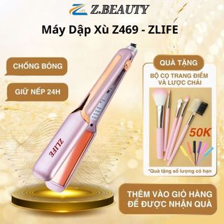  Máy Làm Tóc 469 ZLIFE Chính Hãng Máy Duỗi Tóc Ép Thẳng Tạo Kiểu Hàn Quốc An Toàn Cho Tóc 