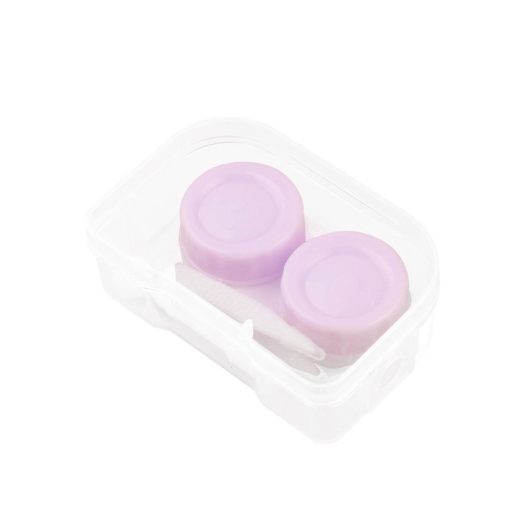 Khay đựng kính áp tròng I-Sha kèm cây gắp và cây đỡ đeo lens