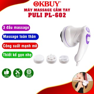 Máy massage cầm tay - 3 đầu puli pl-602 cao cấp | okbuy