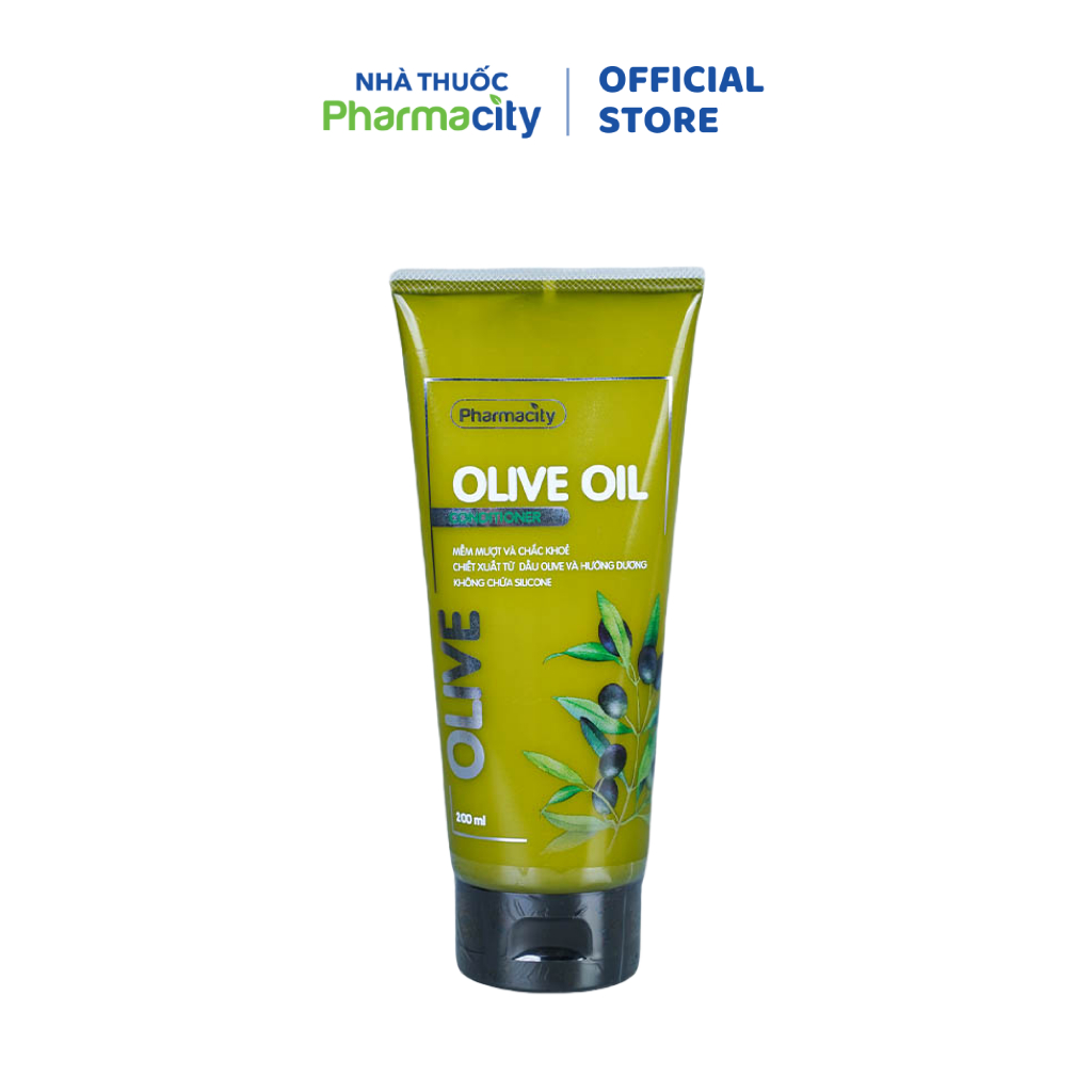 Dầu xả Pharmacity tinh chất Olive Oil (tuýp 200 ml)