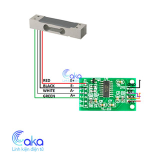Mạch Chuyển Đổi Tín Hiệu Loadcell HX711 – 24bit, Giao Tiếp Với Vi Điều Khiển
