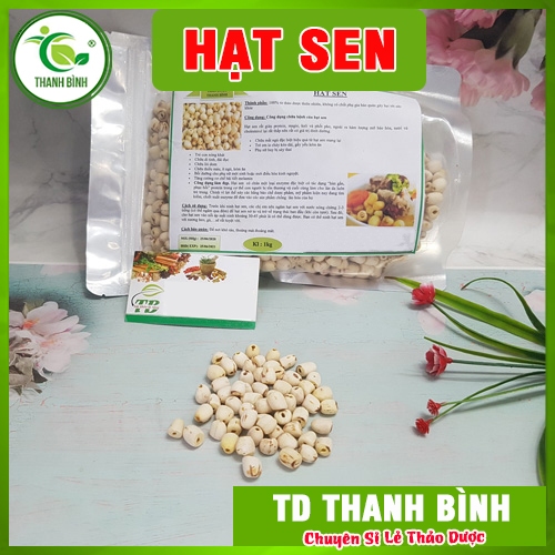 Hạt Sen Khô 500gr  - Thảo Dược Uy Tín