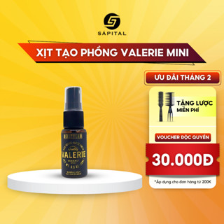 Xịt tạo phồng tóc Rusty Lab Valerie bản mini size - Pre-styling hướng khô, tạo phồng tăng, kết dính