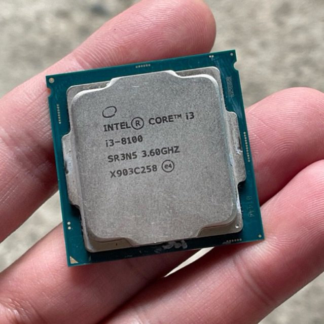 CPU Intel Core i3-8100 lỗi