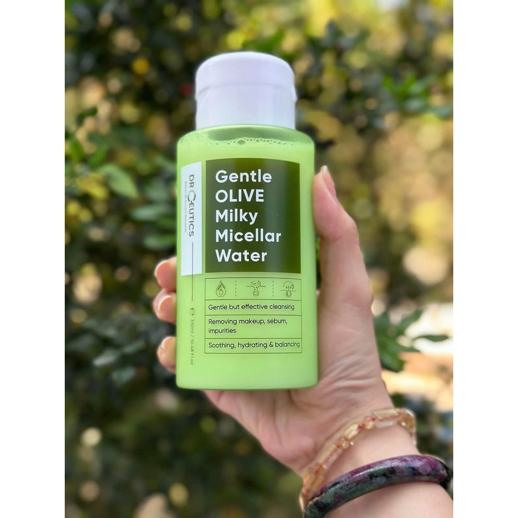Sữa Tẩy Trang Drceutics Gentle OLIVE Milky Micellar Water Dành Cho Mọi Loại Da, Da nhạy cảm 310ml