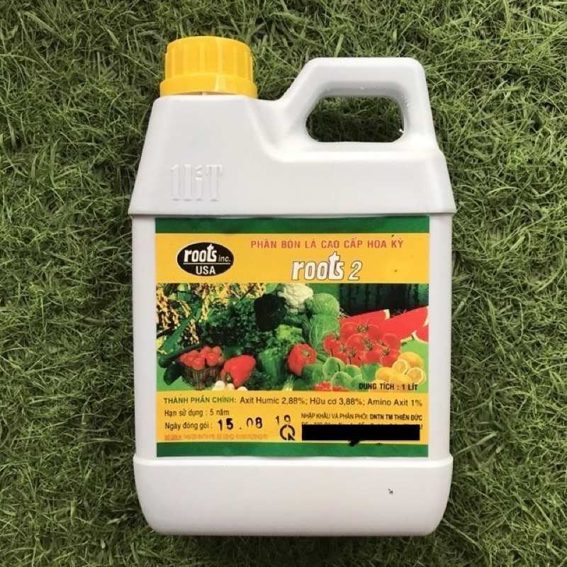 ROOTS 2 1lít - Phân Bón Lá cao cấp nhập khẩu từ Hoa Kỳ. Kích ra rể cực mạnh, phục hồi cây suy yếu.