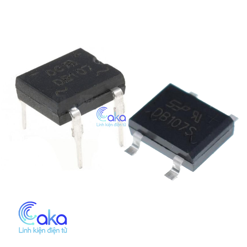 Diode cầu chỉnh lưu 1A 1000V DB107