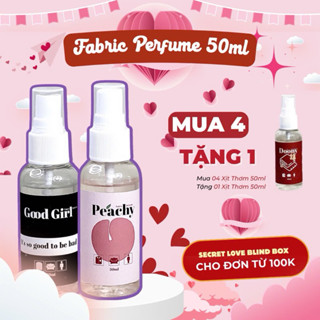 (FULL 33 MÙI) Nước Xịt Thơm Quần Áo Làm Mềm Vải Fabric Perfume - Xả Vải Khô TAPSTORE 50ml