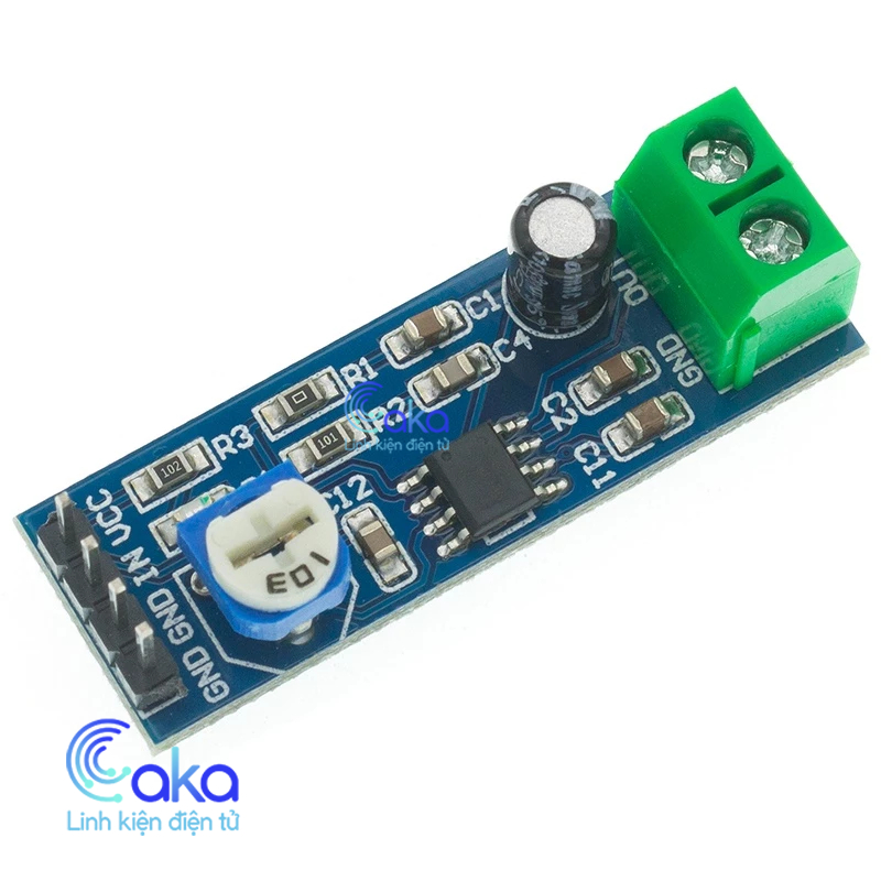 Mạch khuếch đại âm thanh LM386 200 Lần Đầu Vào 5V-12V