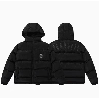 Áo Khoác Phao Trapstar T Unisex Nam Nữ Cao Cấp Form Rộng Dày Dặn Có Mũ Chuẩn Hàng Quảng Châu