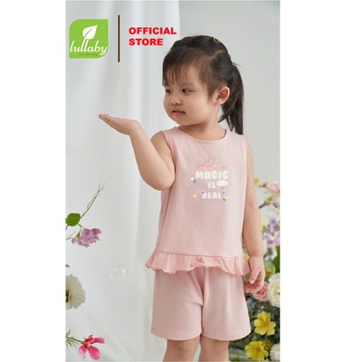 LULLABY - NH343N - Bộ sát nách cho bé gái