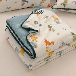  Chăn hè cotton đũi chần bông LIDACO mềm mại thoáng mát nhiều mẫu lựa chọn 