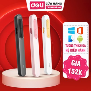 Bút Trình Chiếu PowerPoint ES002 Deli Bút Chỉ Đèn Laser Đỏ 100M Hỗ Trợ Giảng Dạy Thuyết Trình