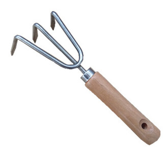 Cào xới đất inox cầm tay loại lớn LV024
