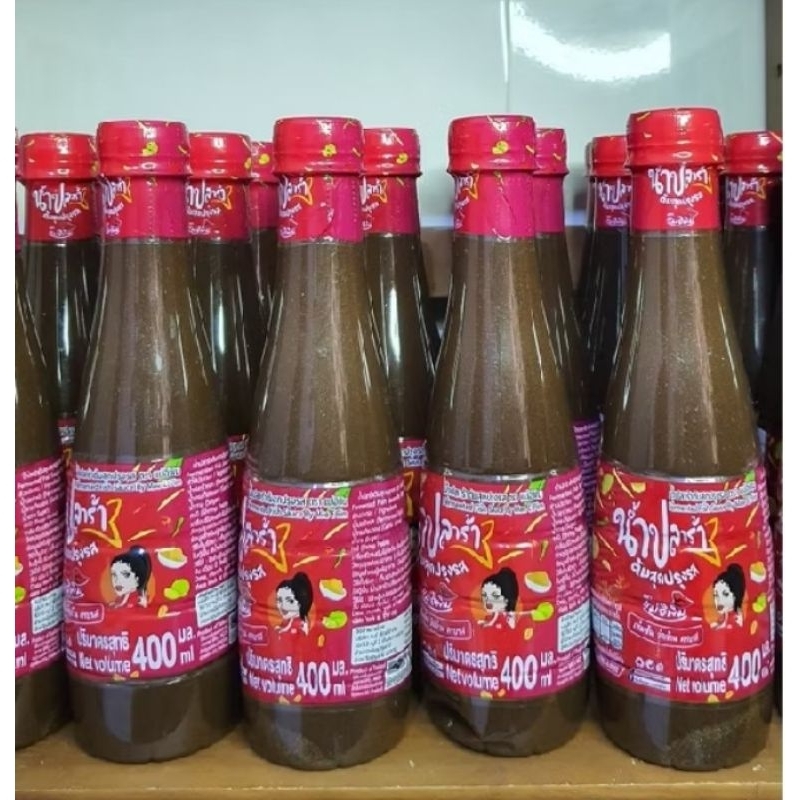 Mắm trộn gỏi đu đủ (Somtum Isan Prympie) hàng Thái Lan chính hiệu chai 400ml (น้ำปลาร้าปรุงรสสำเร็จร