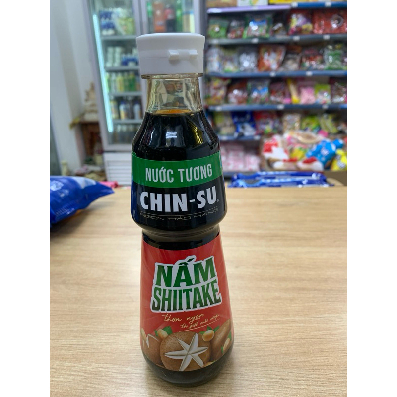 Nước tương Chinsu Nấm Shiitake 330ml