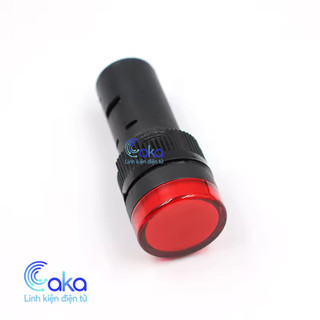 Đèn báo pha tủ điện tín hiệu ad16 16mm Đỏ Xanh lá Vàng Bóng đèn LED 20mA