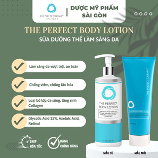 The perfect body lotion làm sáng da 15% glycolic acid (237ml)