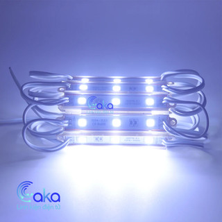 5 Thanh LED hắt sáng 12V - Led hắt 3 bóng chip 5054 điện áp 12V trang trí bảng quảng cáo, biển hiệu chống nước