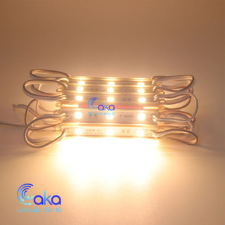 5 Thanh LED hắt sáng 12V - Led hắt 3 bóng chip 5054 điện áp 12V trang trí bảng quảng cáo, biển hiệu chống nước