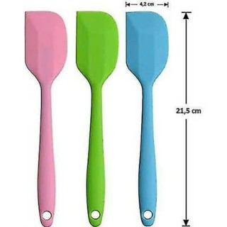 Cây vét bột silicon spatula 1510, cây trộn bột silicon