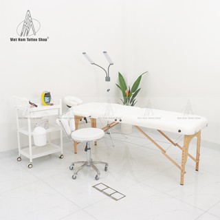 [TẶNG PHỤ KIỆN] Giường vali chân gỗ cao cấp | Giường gội đầu WT223A | Không lắp đặt | Đa dạng màu sắc | Hi-MEC HMBB-8103