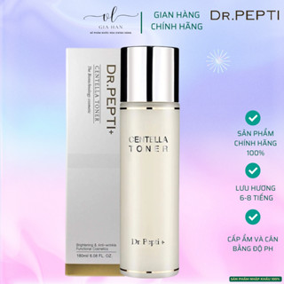 Nước hoa hồng Dr.Pepti EX Toner Dr Pepti Centella Toner làm dịu da siêu căng bóng Hàn Quốc 180ml AD