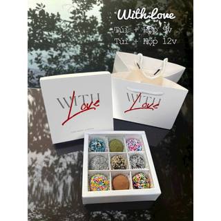 Hộp đựng socola 12 viên MS11(không kèm socola)