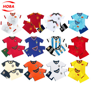 Bộ quần áo bóng đá trẻ em đồ đá banh trẻ em các đội tuyển mới nhất 2024/2025 vải thun lạnh TESV