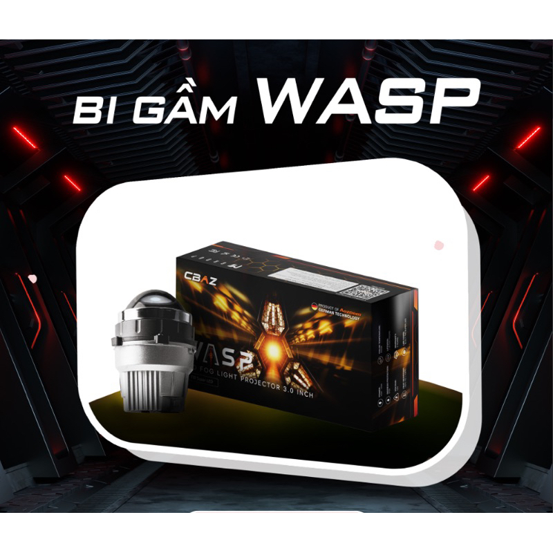 Bi LED Gầm WASP AOZOOM Chính Hãng New 2025