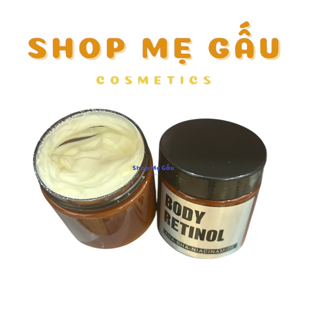 Kem kích trắng body Retinol 200g
