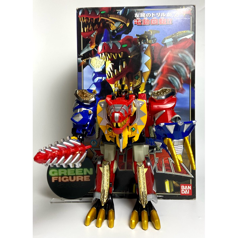 DX Abarenoh 2003, Mô Hình Robot Siêu Nhân Khủng Long Sấm Sét Chính Hãng Bandai Super Sentai - Power 