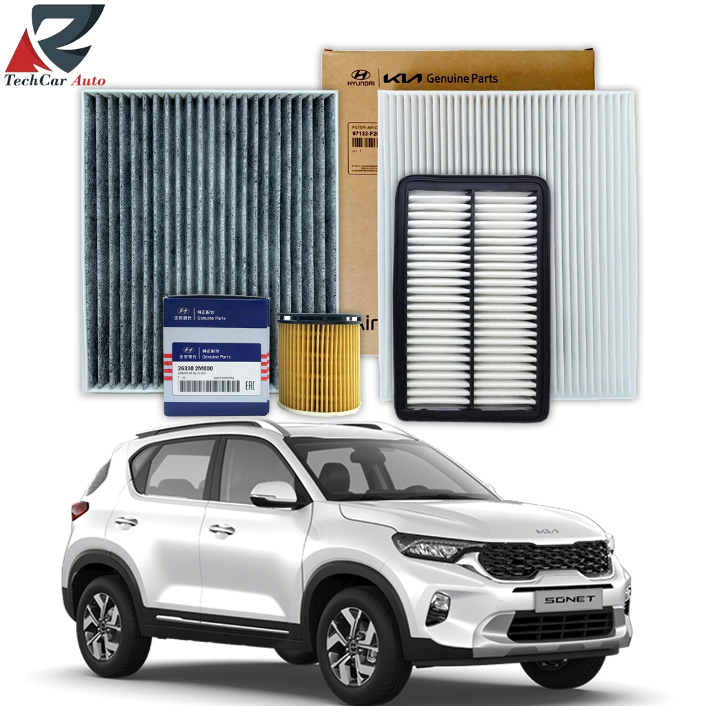 {Hàng Xịn} KIA Sonet-Lọc gió động cơ-Lọc điều hòa-Lọc dầu nhớt