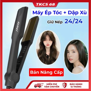 Máy dập xù tóc , máy ép tóc kemei,chức năng dập xù, bấm xù , bấm mè, duỗi làm thẳng tạo nhiều kiểu tóc tiện dụng