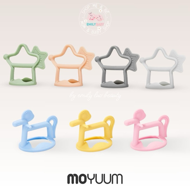 Gặm nướu Silicon Moyuum Hàn Quốc cho bé