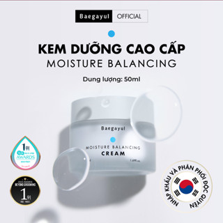 Kem Dưỡng Cao Cấp Baegayul Moisture Balancing Cream Dưỡng Ẩm Sâu Làm Sáng Da Phục Hồi Tái Tạo Da Giảm Nếp Nhăn