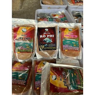 mồi câu siêu nhạy rô phi - siêu chép (500GR)