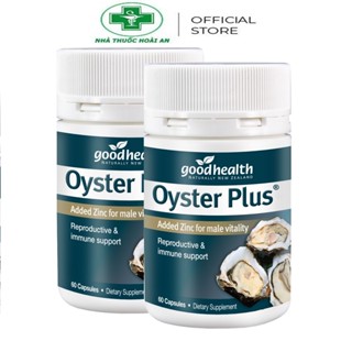 Tinh chất hàu lùn Oyster Plus Good Health New Zealand, Bổ sung kẽm 60 viên