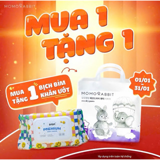 [Tặng quà] Bỉm dán/quần Momo Rabbit nội địa HÀN Quốc s50/M44/L40/xl36/L28/xl22/xxl18