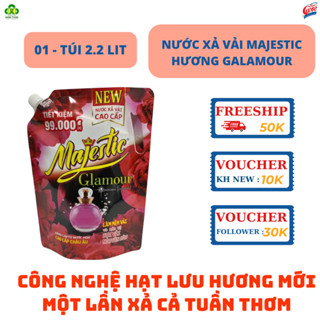 Nước xả vải cao cấp Majestic Glamour(True Care) 2.2 lit công nghệ lưu hương mới.