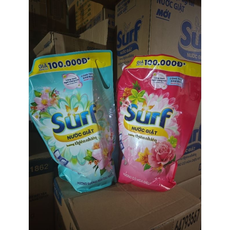 Nước giặt Surf 2.9 kg 2 màu