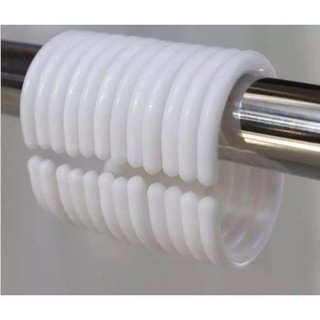 Móc nhựa treo rèm chữ C, móc treo rèm rido , rèm nhà tắm